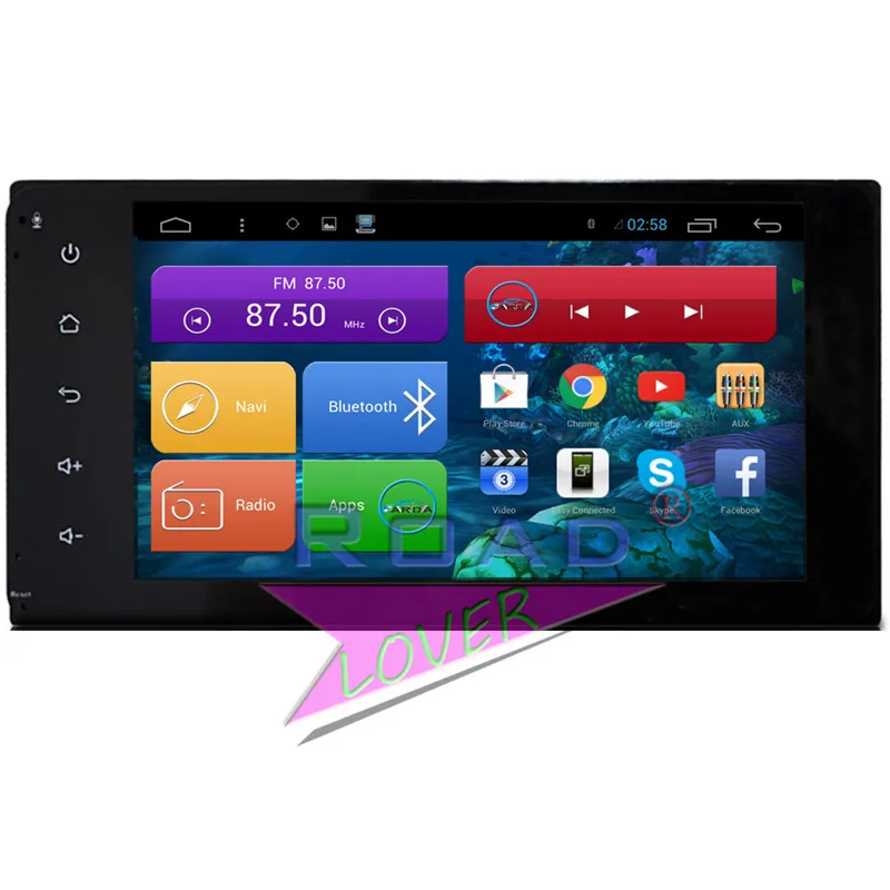Roadlover Android 7 1 автомобильный ПК GPS-навигатор для Toyota Universal Corolla RAV4 Vios Camry Hilux Land Cruiser