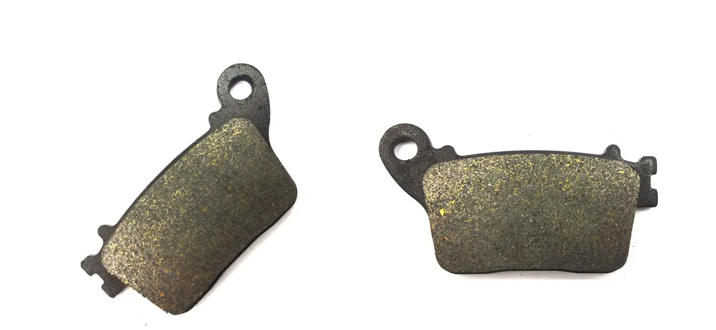 Semi Metallic Rear Тормозных колодок, пригодный для HONDA CBR 600 CBR600 RR CBR 600 RR CBR 600RR 2007 2008 2009 2010 2011 2012 2013 спереди и сзади - Цвет: Semi Metallic Rear