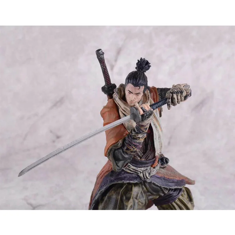 Аниме 20 см SEKIRO тени Die Twice игровые Фигурки ПВХ игрушечные лошадки рисунок