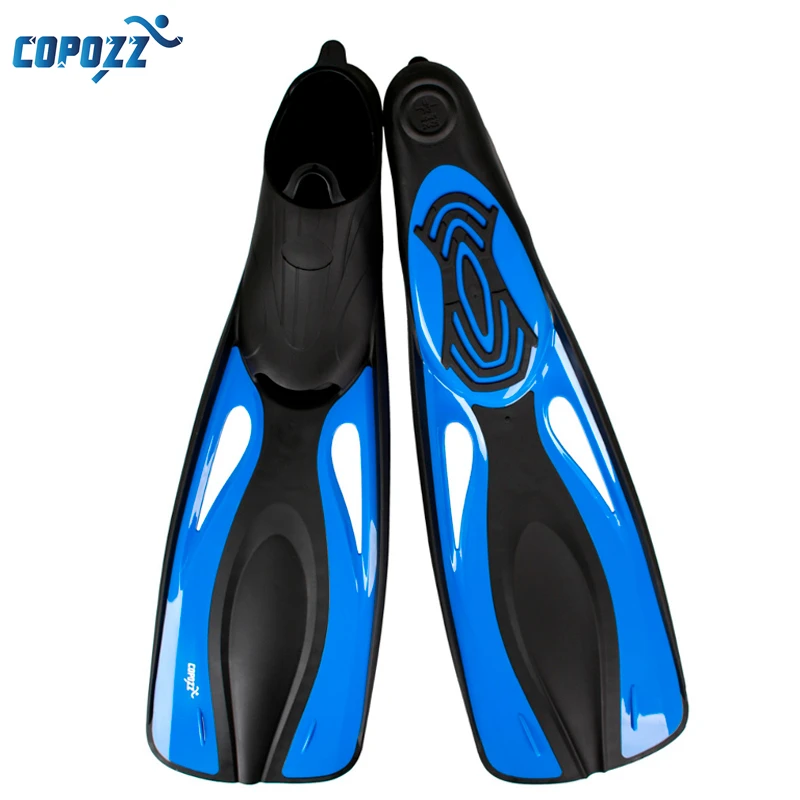 Copozz длинные плавники перепонки Дайвинг ласты обучение бассейн Aletas Nadadeira мужские