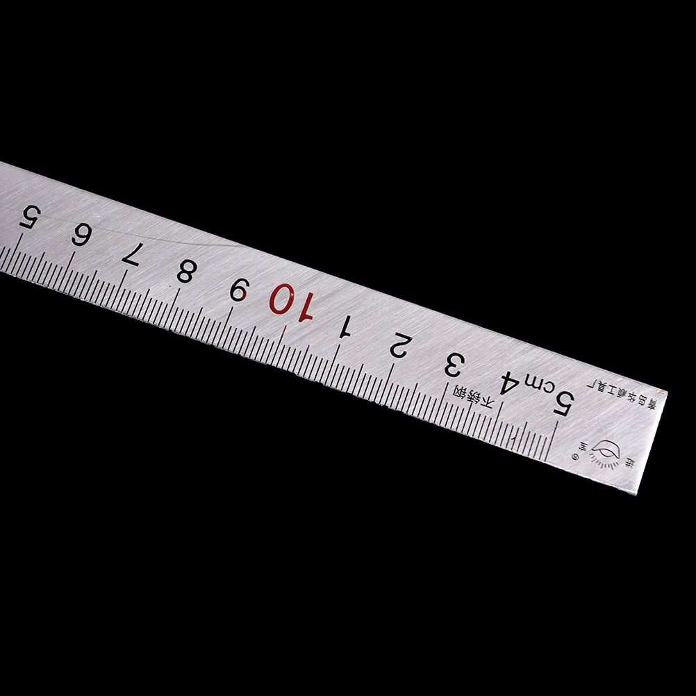

Stainless Steel 150 x 300mm 90 Degree Angle Metric Try Mitre Square Ruler