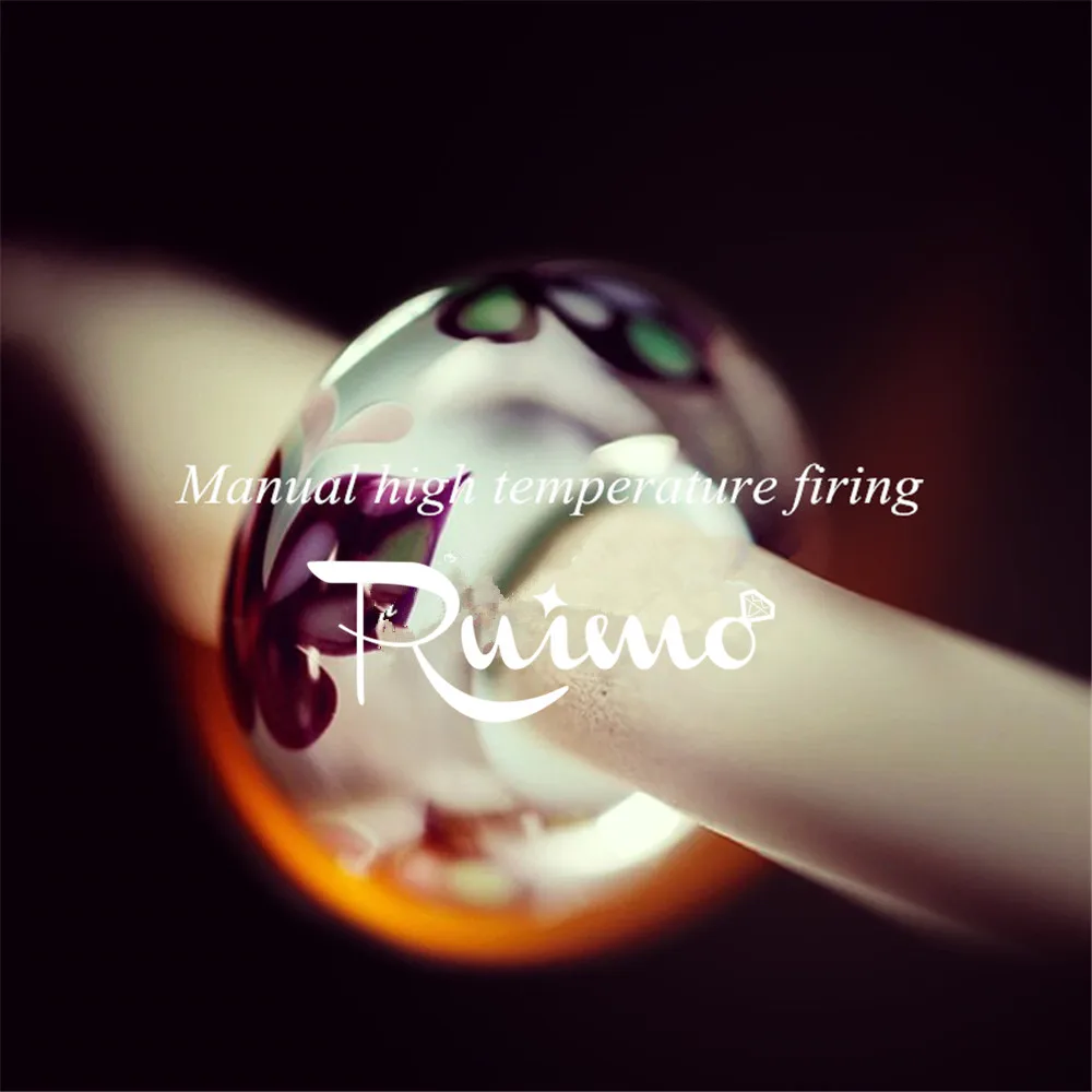 Бусины разделители из муранского стекла 5 шт./лот|glass spacer beads|beads for diybig hole beads |