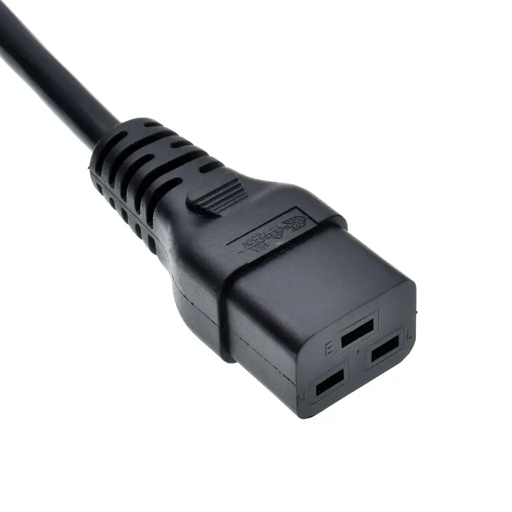 Штекер IEC 316P6 к разъему C19 шнуры питания 16 А 250 В стандартный кабель 2 5 мм штырь и