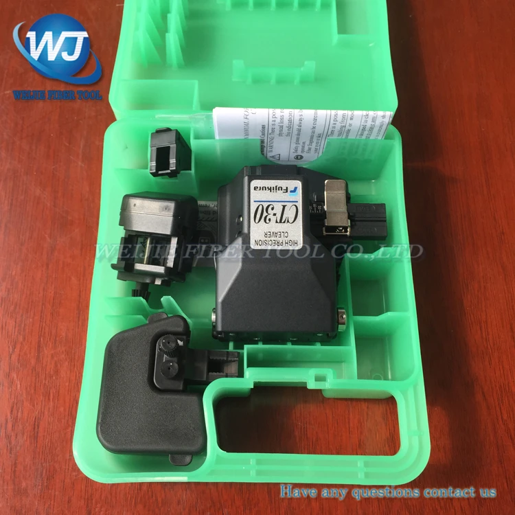 Комплект батарей Fujikura btr-09 CT-30 ct30A волоконный Кливер оптический волоконный Кливер Высокая точность волоконно-оптический резак волоконная резка