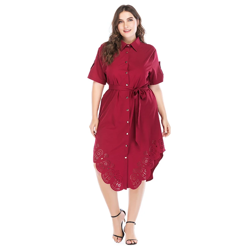 Большие размеры 5XL Blusas Mujer De Moda Лето Красный abaya Дубай кимоно длинный кардиган Женские топы и блузки рубашки одежда