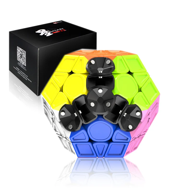 QIYI XMD V2 M магический куб мегаминкс Stickerless Speed 3x3x3 профессиональная 12