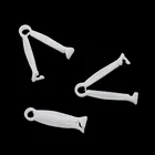 50 шт. одноразовые присоски для свиней, пуповина, инструмент для разведения животных, инструмент для собак, кошек, кроликов, пуповина, гемостатический зажим