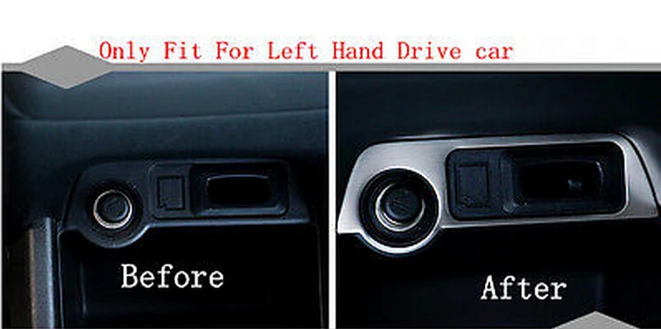 Декоративная панель прикуривателя для Mitsubishi Outlander 2013 2014|cover for mitsubishi|mitsubishi