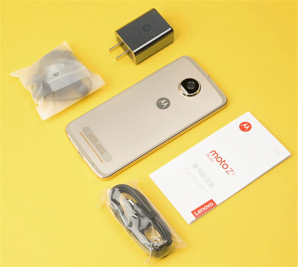 Motorola MOTO Z2 PLAY смартфон Super AMOLED экран FHD Экран 4 Гб Оперативная память 64 Встроенная