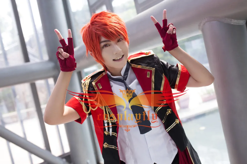 Uta без принц САМА сезон 4 Ittoki Otoya костюм для сцены, косплея Топ куртка с укороченным рукавом рубашка брюки взрослых Для мужчин наряд Костюмы