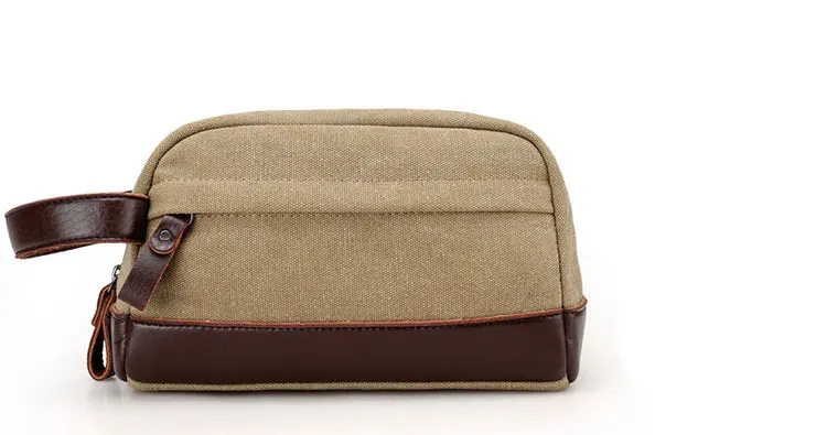 khaki Новые модные дизайнерские мужские сумки-конверт из искусственной кожи, повседневные клатчи на молнии, деловые маленькие однотонные сумки для рук, мужские сумки - Цвет: khaki