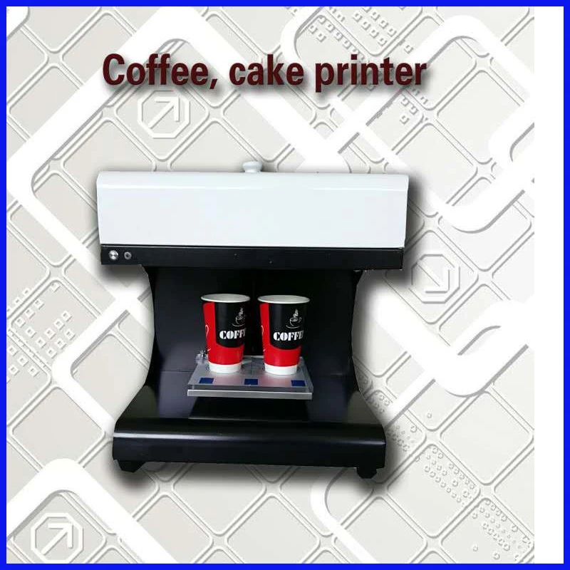 Высокоскоростная скорость печати 2 чашки кофейный принтер и 3D для кофе|printer