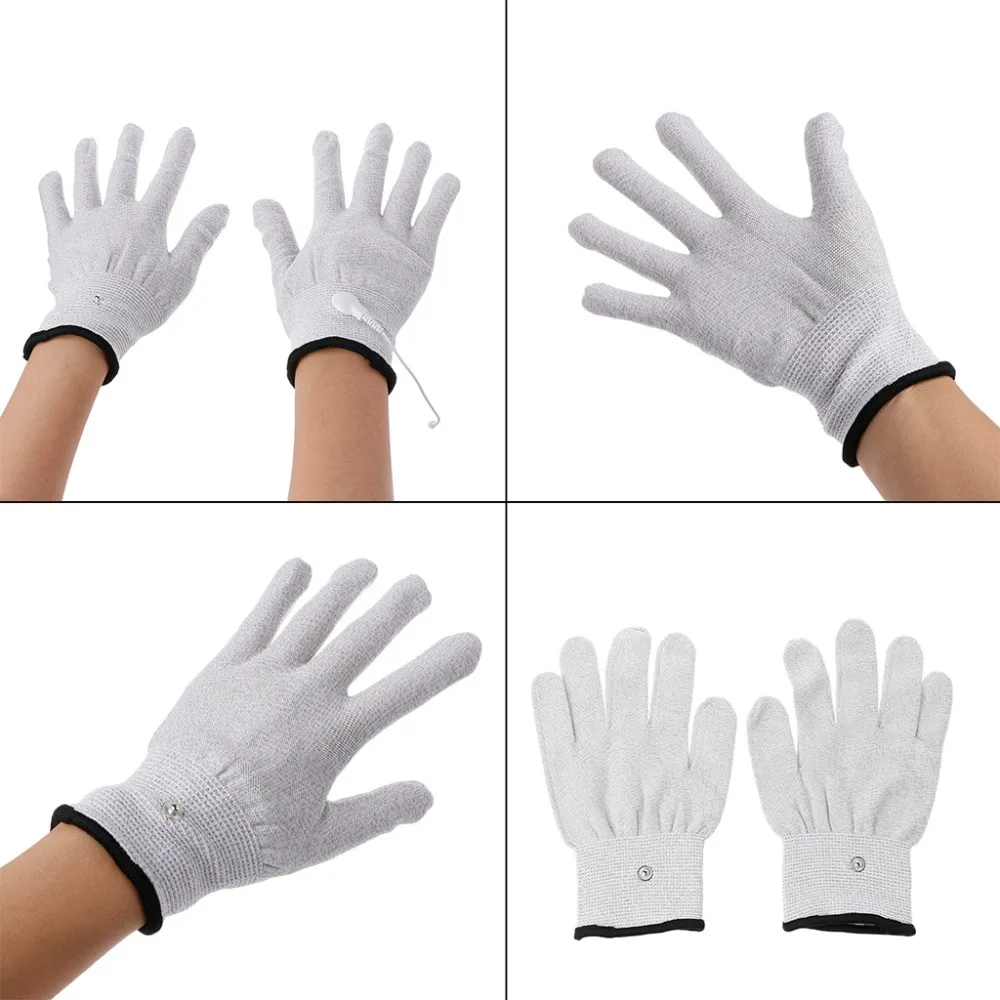 

Conductive Electrode Facial Massage Gloves For Tens/Ems Machines To Relief Pain