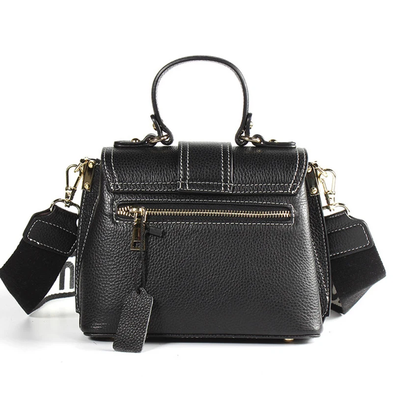 

Purse Vintage Satchel for Women Leather Cover Hasp Crossbody Bag and Saddle Shoulder Bag