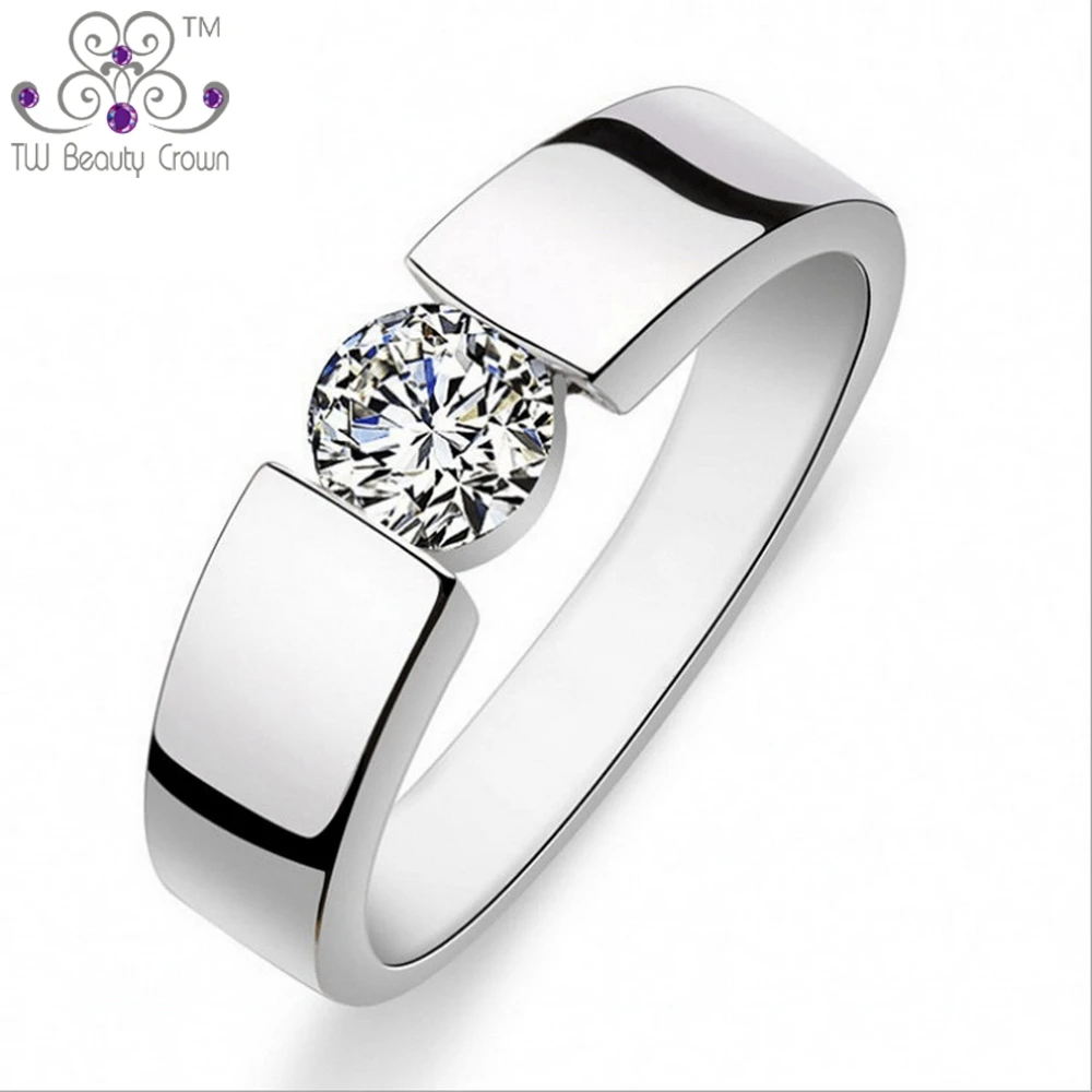 1 шт. мужское кольцо с фианитом | Украшения и аксессуары