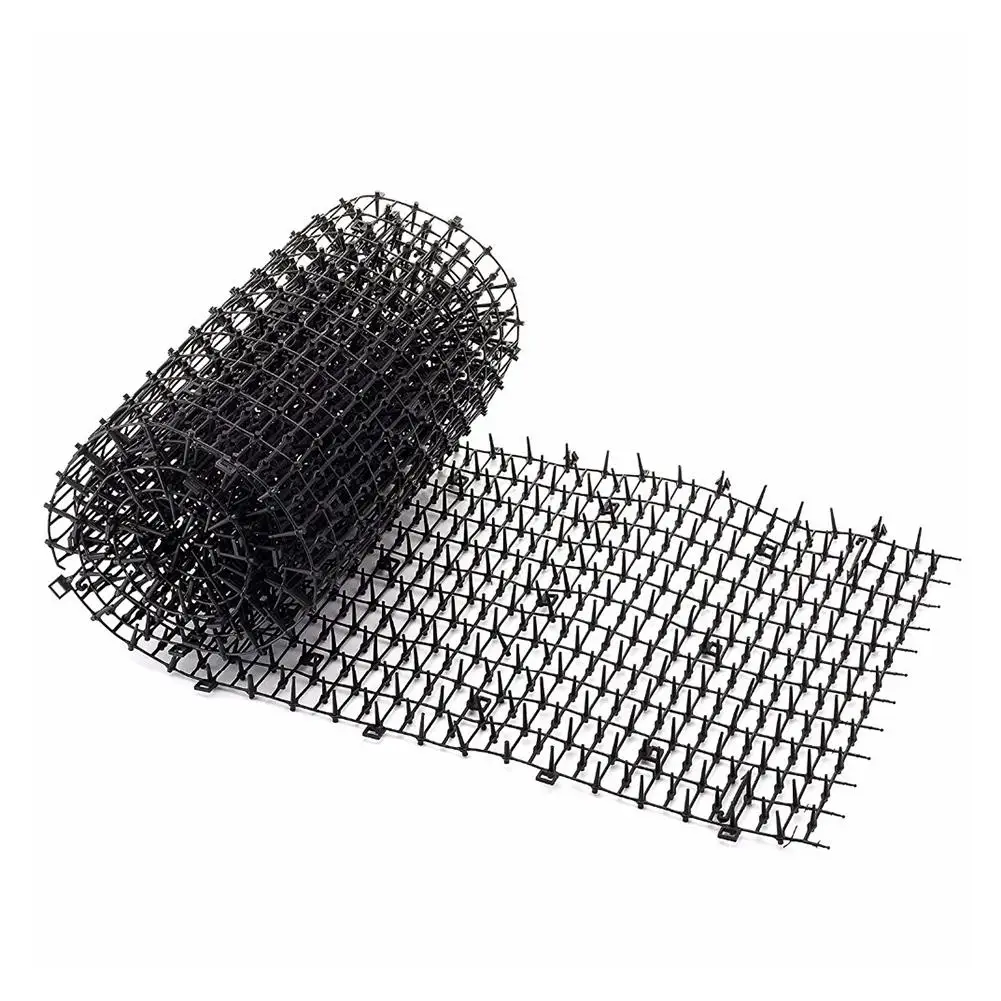 Садовый кошачий коврик для собак Репеллент кошек и пластиковый Спайк держатель