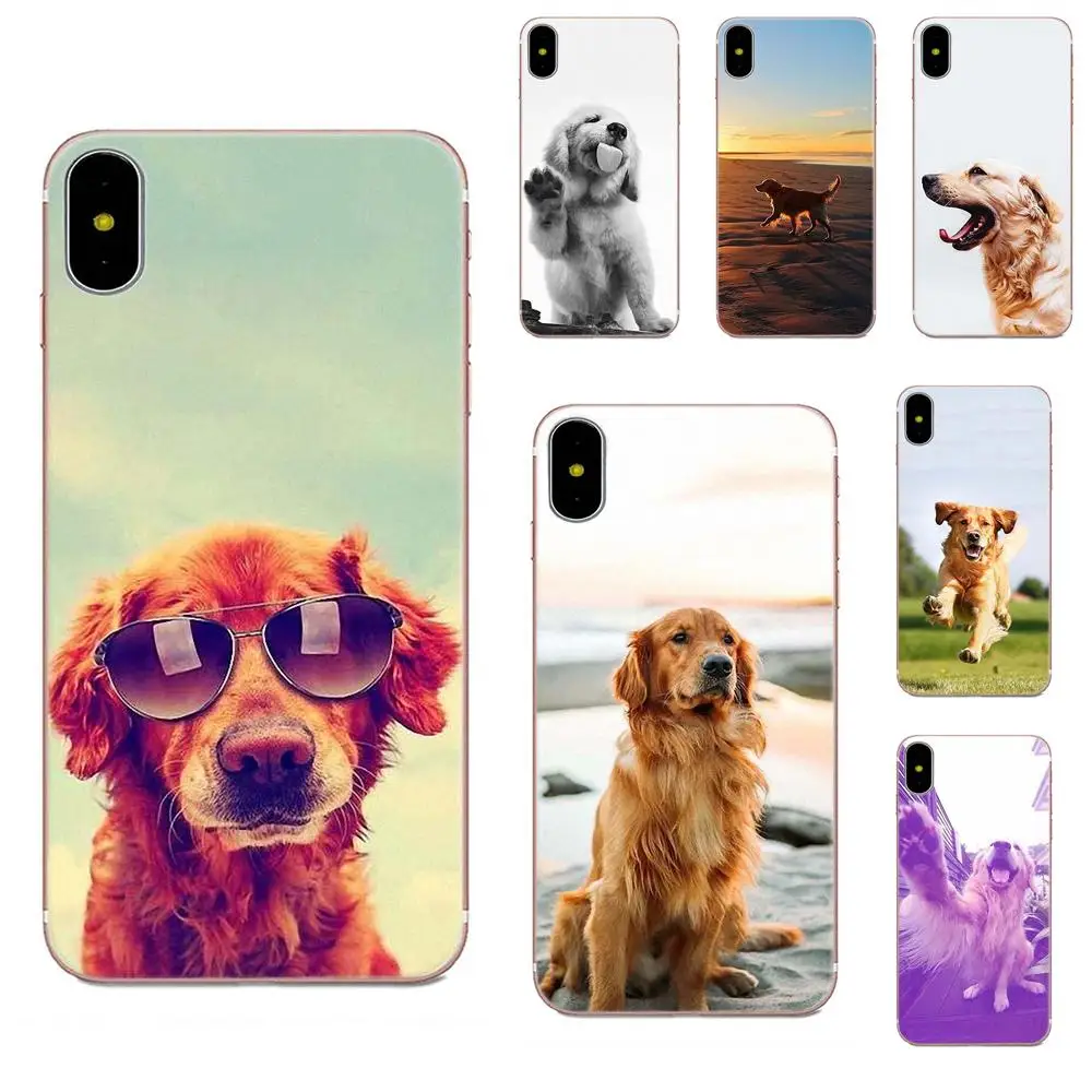 TPU Live Love Phone Для Huawei Mate 7 8 9 10 20 P8 P9 P10 P20 P30 Lite Plus Pro 2017 золотистый ретривер