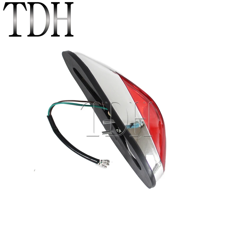 12V красный мотоциклы мотоцикл тормозных хвост светильник задние лампы светильник стоп светильник s для Harley Honda Yamaha Сузуки Кавасаки