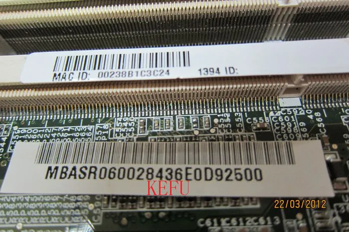 Материнская плата yourui для ноутбука Acer aspire 6930g PM45 DDR2 с графическим