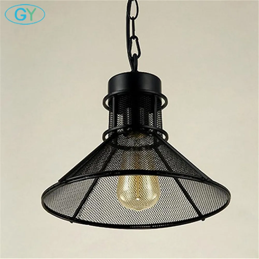 Женская винтажная Подвесная лампа в скандинавском стиле|hanging lamp|nordic blackpendant lights |
