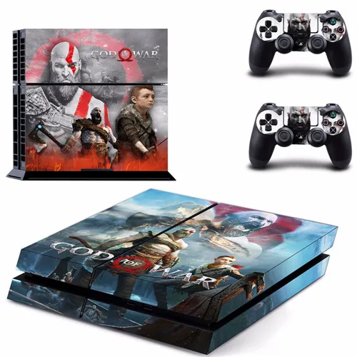 GYTM1353 God of War PS4 наклейка для sony playstation 4 консоль и 2 контроллера PS4 наклейка для кожи виниловая - Цвет: GYTM1353