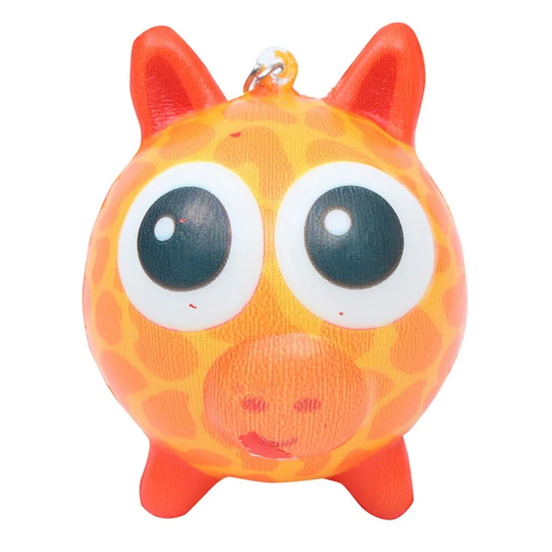 Новый каваи голова животного мягкий хлеб моделирование медленно поднимающийся