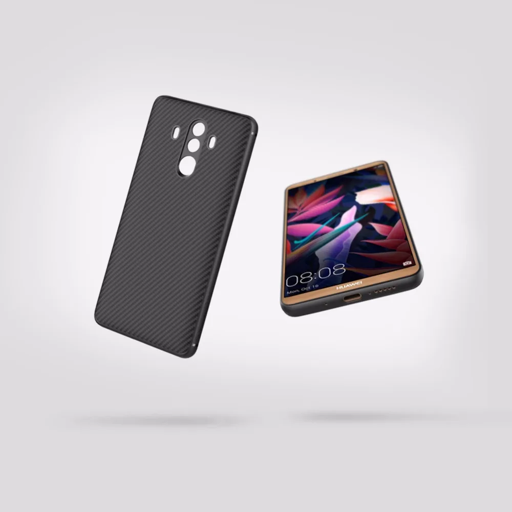 Для huawei mate 10 Pro Чехол 6," Nillkin из синтетического волокна Жесткий чехол-накладка Ультратонкий чехол для телефона для huawei mate 10 Pro Чехол