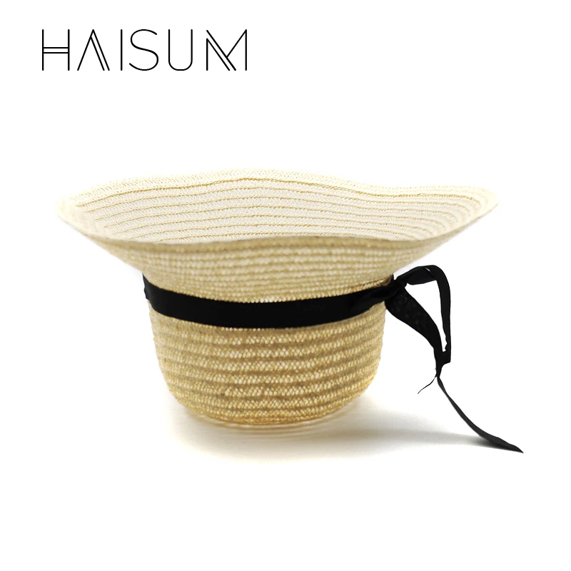 Haisum хит продаж новая модная летняя повседневная женская пляжная шляпа с широкими