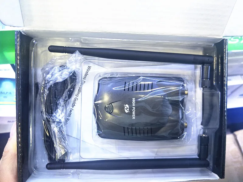 3000 МВт высокой мощности сигнала USB беспроводной wifi адаптер 2 антенны 802.11bgn 150 Мбит/с Ralink 3070