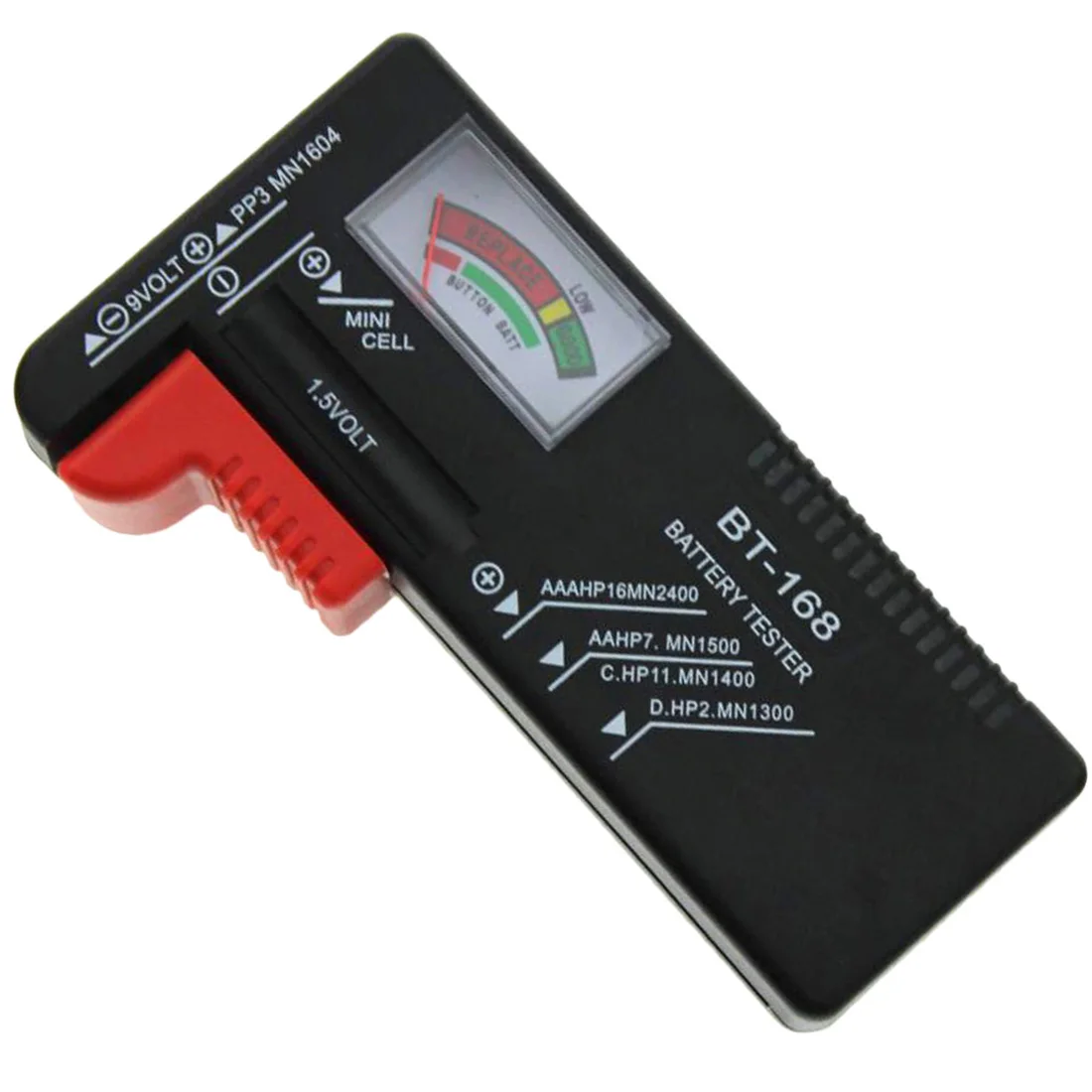 Pointer Battery Capacity Tester BT168 Power Indicator Checker for 9V 1.5V AA AAA Cell Batteries Voltage Meter | Инструменты