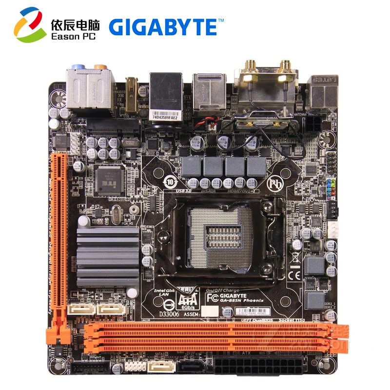 GIGABYTE GA B85N Phoenix WIFI настольная материнская плата LGA1150 DDR3 i3 i5 i7 USB3.0 Mini ITX|Материнские