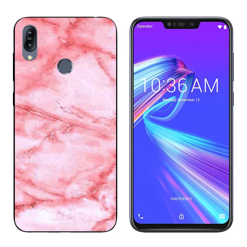 Mobile Phone Protector For Asus Zenfone Max M2 ZB633KL Dage Printed TPU Soft Cases Back Cover Capa |