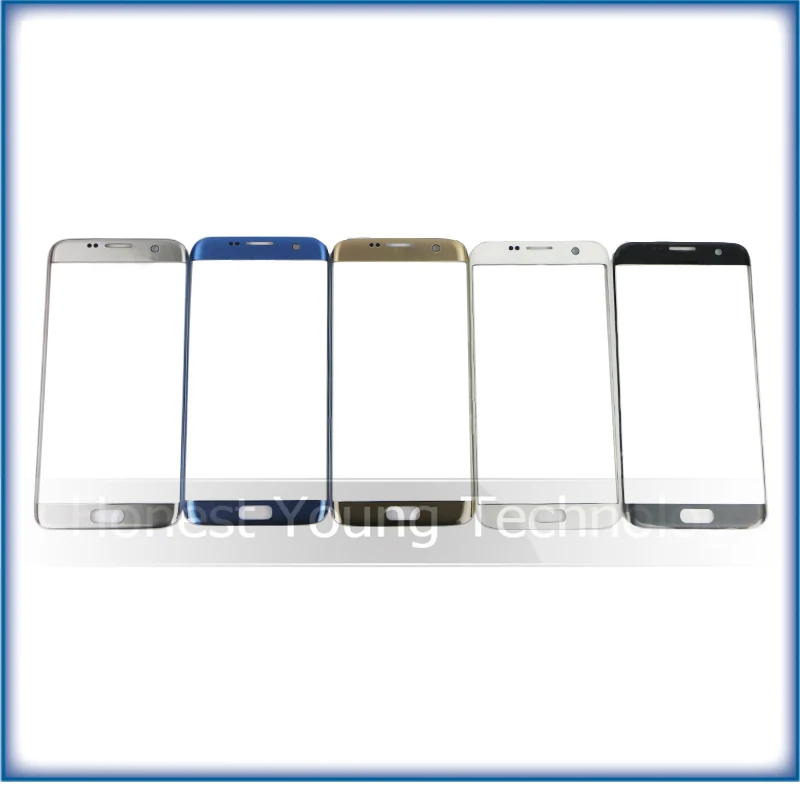 Ekvinor 10 шт. Оригинальный сенсорный экран стеклянный объектив для Samsung Galaxy S7 Edge G935