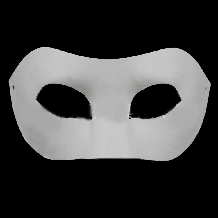 mask Hot Selling (1lot=10pcs) White Zorro Paper Pulp Hand-painted party with Elastic Band DIY masks IF105C | Дом и сад
