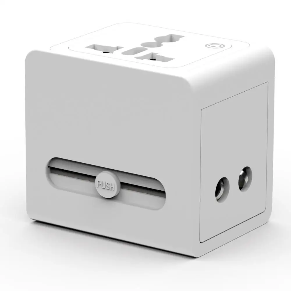 Feliztrip TR 18 дорожный адаптер Международный универсальный питания все в одном с 2 USB