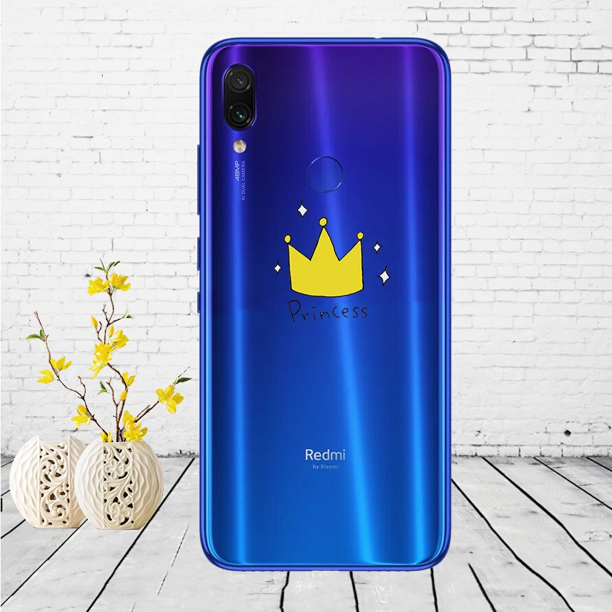 21 02SX чехол для Xiaomi Redmi Note 7, силиконовый чехол для Xiaomi Redmi Note 7, задняя крышка, чехол для Redmi Note 7, чехол для телефона - Цвет: 21