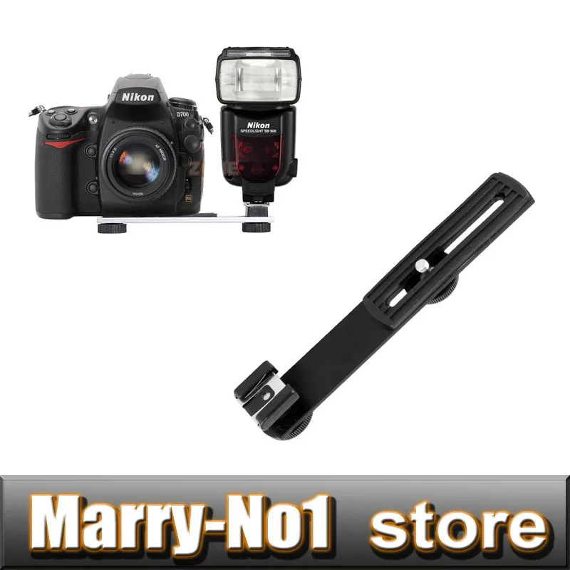 Фото Бесплатная доставка FLASHGUN Flash Hot Shoe цифровая камера DC ARMS Bracket Fo 10d 20d 30d 350d 450d 650d d40 d80 d90 d3100 d5100 d7000 №1