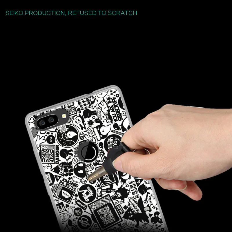 Oukitel Mix 2 Чехол силиконовый чехол мультяшный мягкий TPU для защитный телефона |