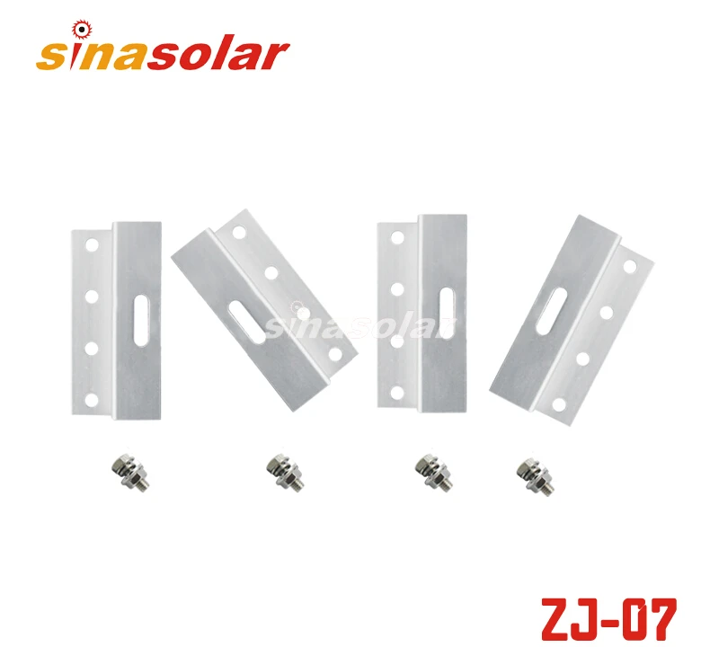 Большой Z Style алюминиевый Монтажный кронштейн для крыши панели солнечных батарей