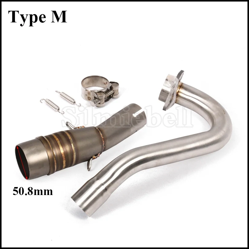 Type M T-MAX 530 выхлопной мотоциклетные T MAX 530 Escape slip on Соединительная труба для Yamaha TMAX 530 500 TMAX530 TMAX500 2008 - Цвет: Type M