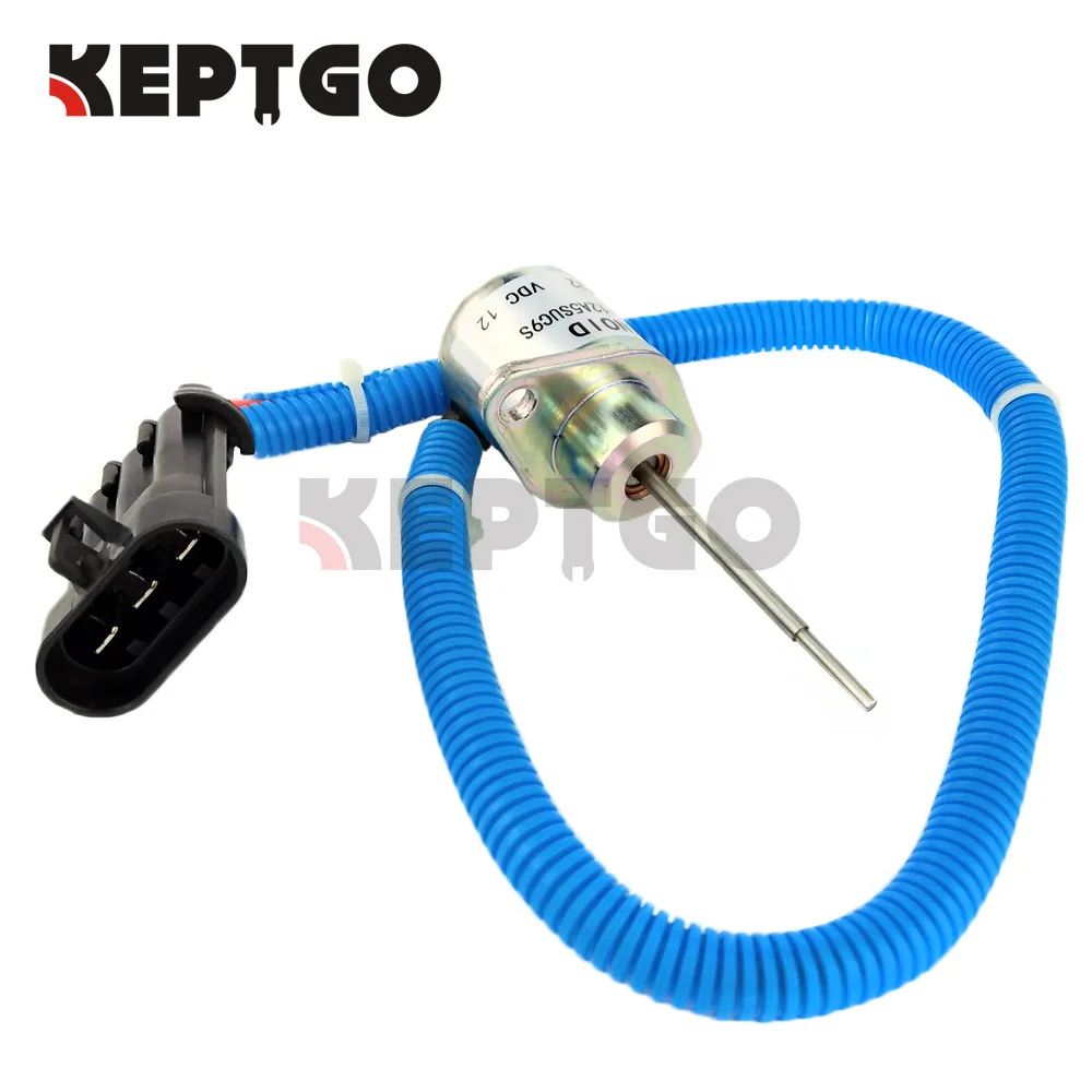 1E15260011 12 В соленоид отключения для двигателя Kubota V2203 1E152 60011 1503ES 12A5SUC9S|Детали