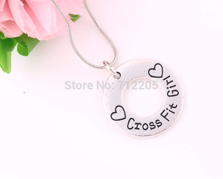 Latest style 10pcs antique silver zinc studded Cross Fit Girl Ferrule Pendant with snake chain necklaces | Украшения и аксессуары