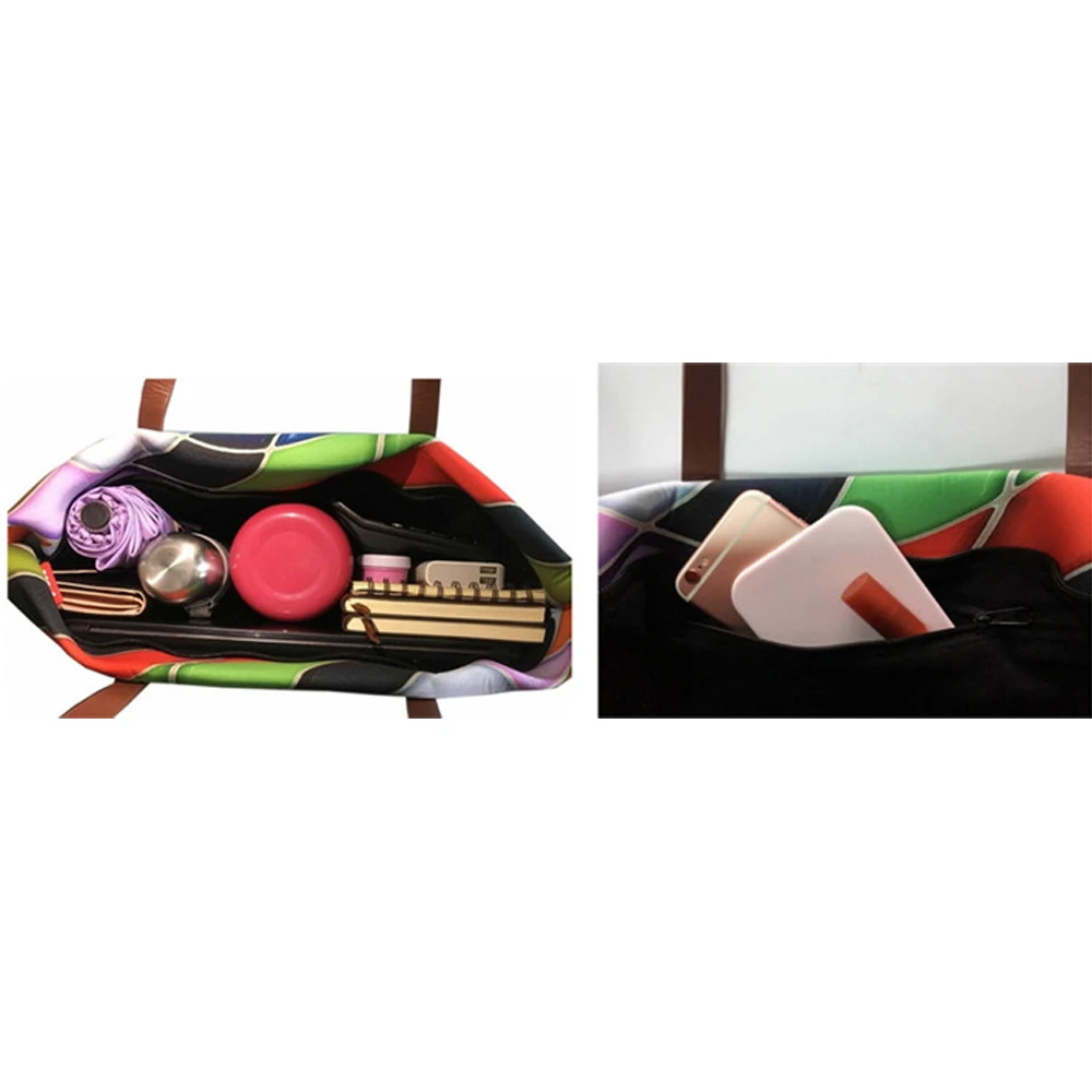 WHEREISART животные хаски 3D принт модные сумки женские роскошные дорожные на плечо с