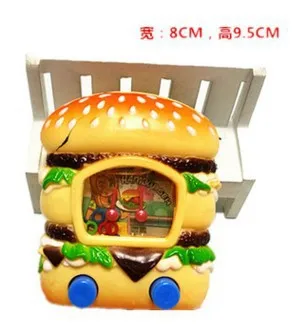 1pc винтажная водная игровая машина поделиться детской памятью забавная способность развить вызов кольцо игра Дети любимая игрушка-случайный цвет - Цвет: Серый