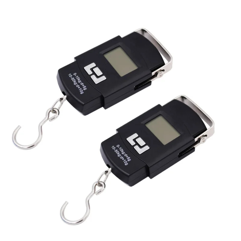 Карман ручные весы 50 кг/10g ЖК-дисплей дисплей цифровые электронные ручной крюк балансировочное Взвешивание с Подсветка 20% DT6