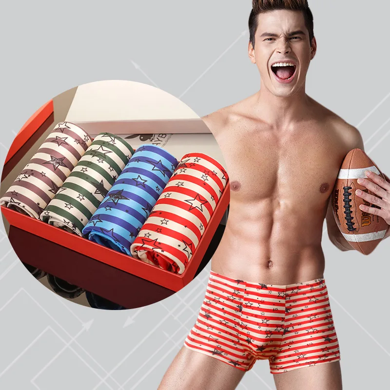 2019 бамбуковое волокно сексуальный бренд мужского нижнего белья удобные дышащие