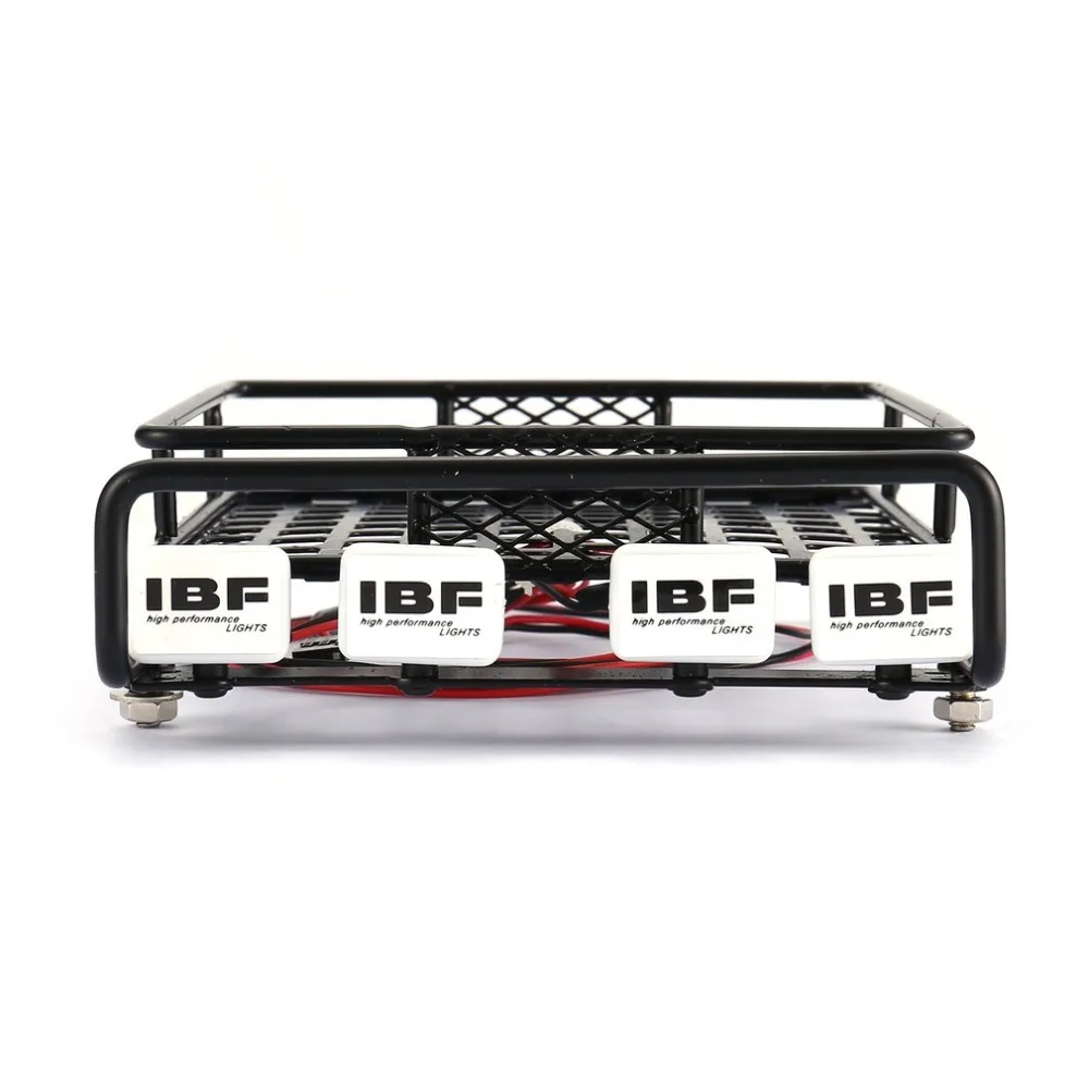 Универсальный Большой Багажник на крыше перевозчика и 4 квадратный светодиодный