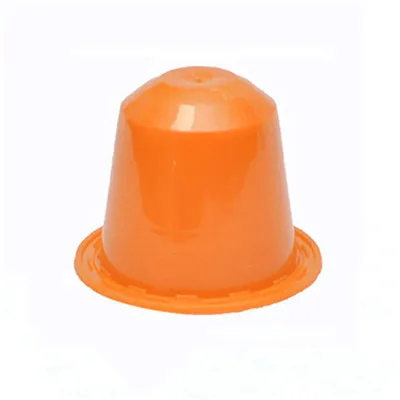 CM11-Orange Многоразовые кофейные капсулы, совместимые с Nespresso, прозрачные капсулы, аксессуары для кофе, приправа, пластиковая чашка - Цвет: CM11-Orange
