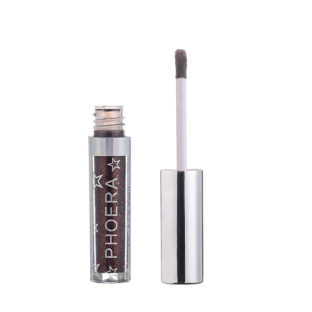 Профессиональные Тени для век сексуальные соблазнительные 12 цветов Великолепные металлы блеск и жидкие тени для век Sombra Профессиональные Тени для век#1