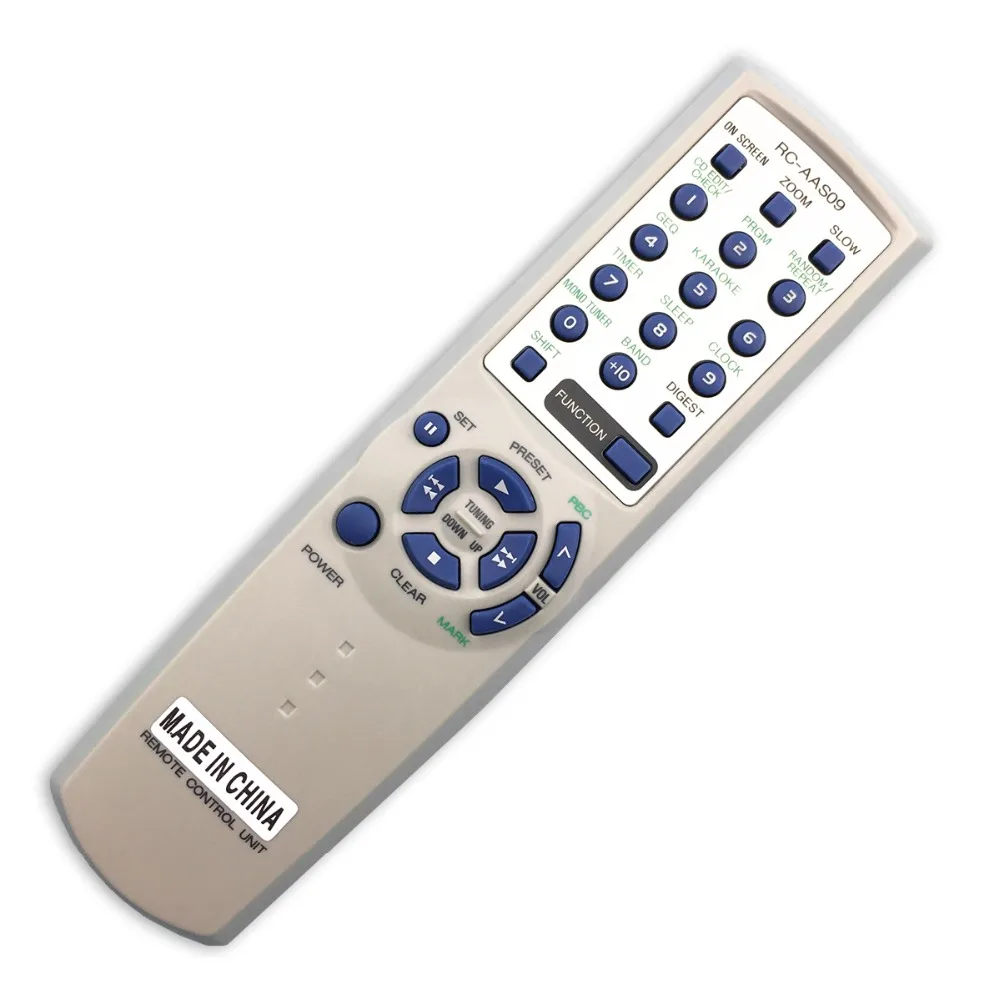 Пульт дистанционного управления подходит для AIWA tv AV система аудио усилитель мощности RC-AAS09 контроллер dvd-плеер